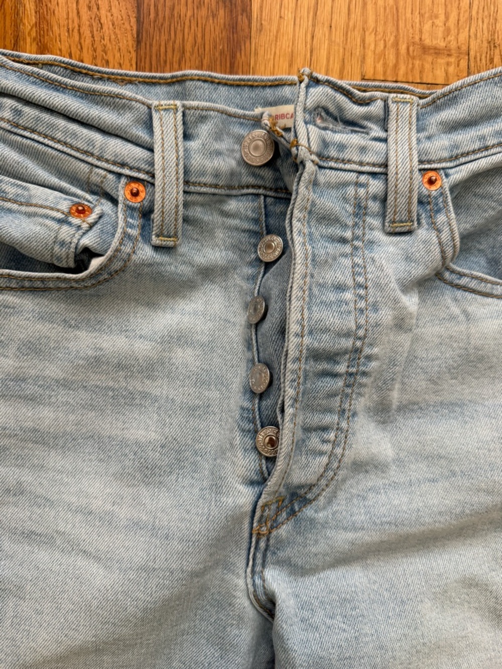 Levi’s rib cage straight jeans - Picture 6 of 7
